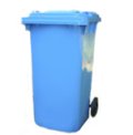 Wheelie Bin Heavy Duty 120L Blue