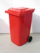 Wheelie Bin Heavy Duty 120L Red