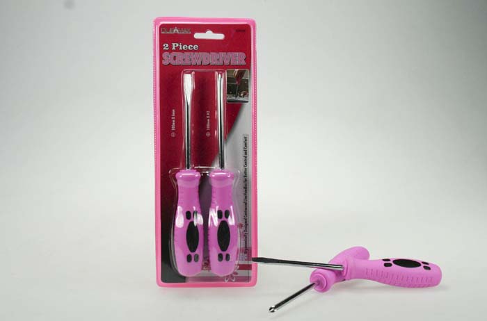 Pink Screwdriver Set of 2